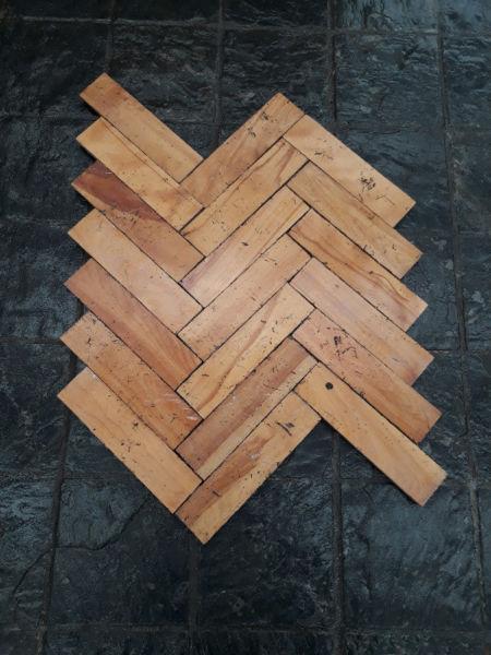 Beechwood Parquet wooden Tiles , Bagged in sqm2's ,ready for Collection !!