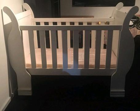 Large Sleigh Cot for Sale
