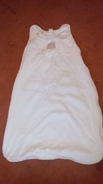 Towelling baby sleeping bag