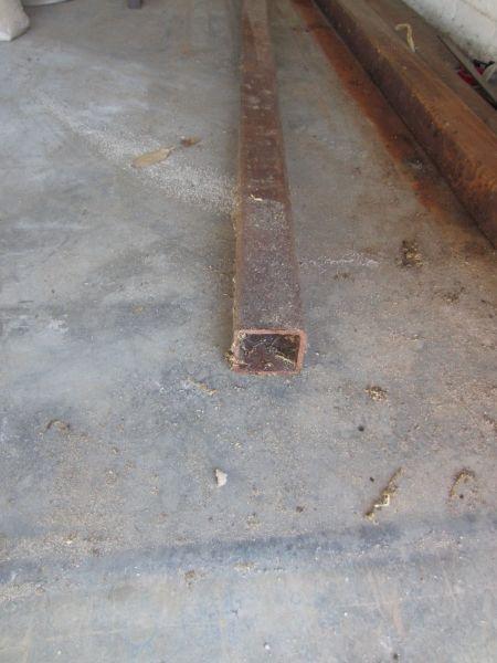 Steel square tubing