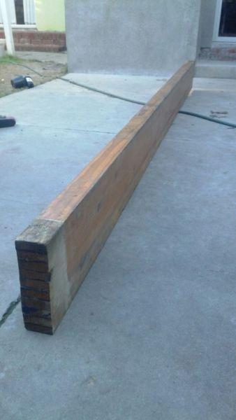 Laminated pine beam