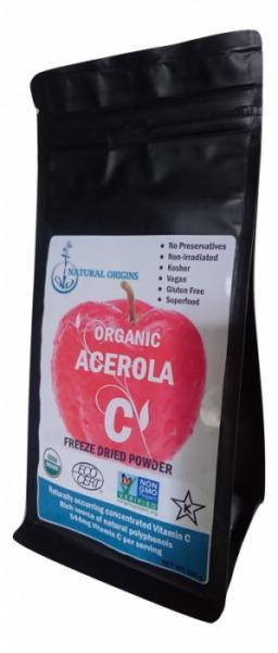 Organic Acerola Vitamin C (Freeze Dried) – 100g