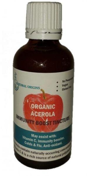 Organic Acerola Immunity Boost Tincture – 50ml
