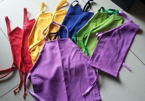 Nursery school aprons