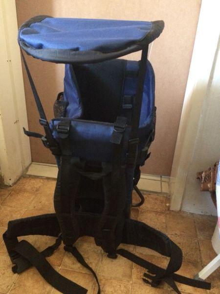 Backpack baby carrier