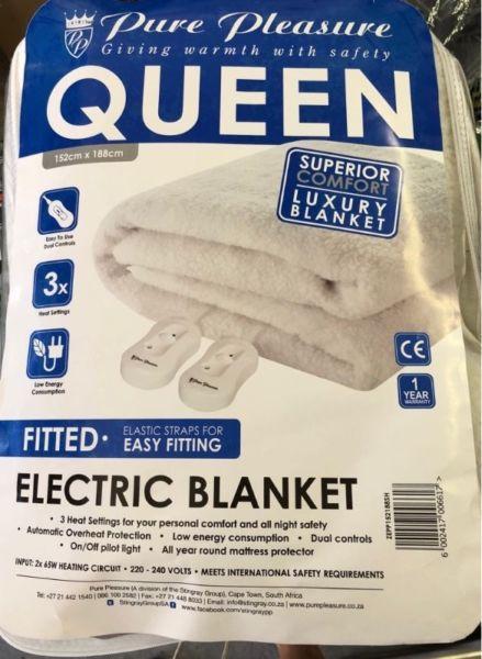 Pure Pleasure - Queen & King Fleece Electric Blanket