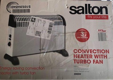 Salton - Convector Heater With Turbo Fan