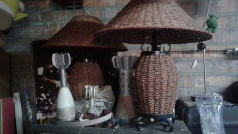 Bali bedside lamps