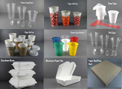 Disposal Cups and Boxes