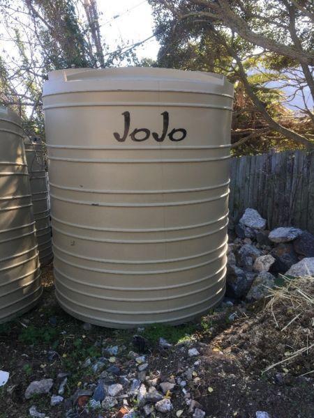 Jo Jo 5000L Water tanks