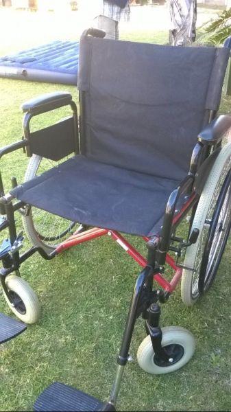 Wheelchair, Medi-Rite, black, like new