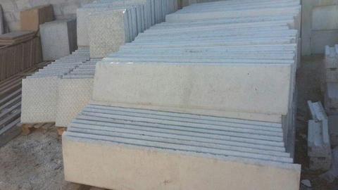 450mm x 450mm Cement pavers and Precast vibracrete walling