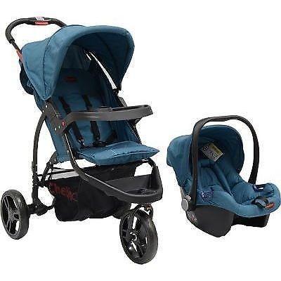 Chelino Rocky Travel System Teal Brand New Display Model