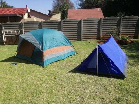 2 x Camping tents
