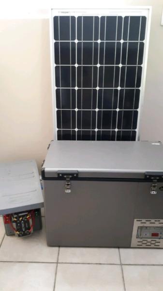 National Luna Fridge Freezer / Solar Panel / Battery Box and CTEK charger Kit