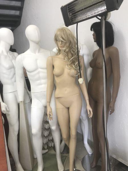 Mannequin to clear