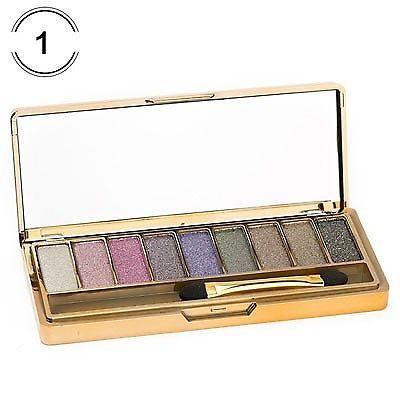Professional 9-Color Glitter Eyeshadow Palette
