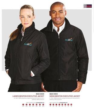 Corporate Branded Jackets, Work Jackets, Uniform Jackets, Overalls, T-Shirts