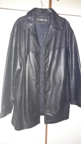 Leather 3/4 jacket (genuine)