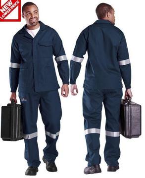 Royal BLue Conti Suit Overalls, Safety Boots, Uniform Manufacturing, PPE