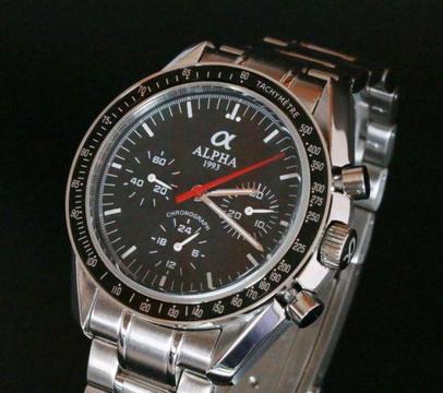 Alpha Automatic Stainless Steel Watch