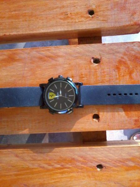 Mens Ferrari collectable watch for sale