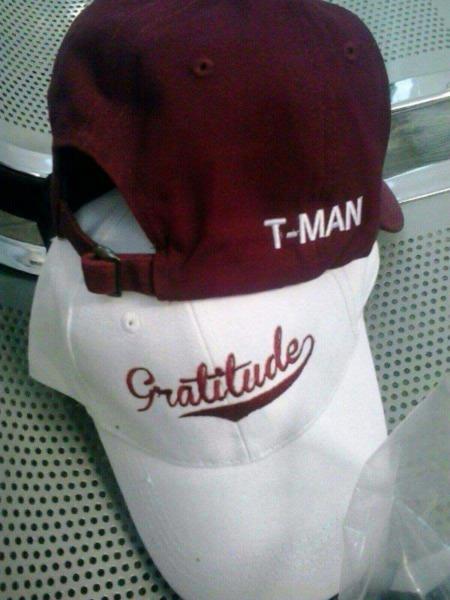 Gratitude Baseball Caps