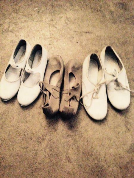 Tap & jazz dance shoes size 1