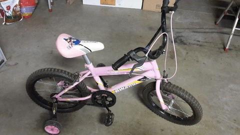 Pink Toddler bicycle