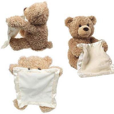 Plush Peek-A-Boo Teddy Bear