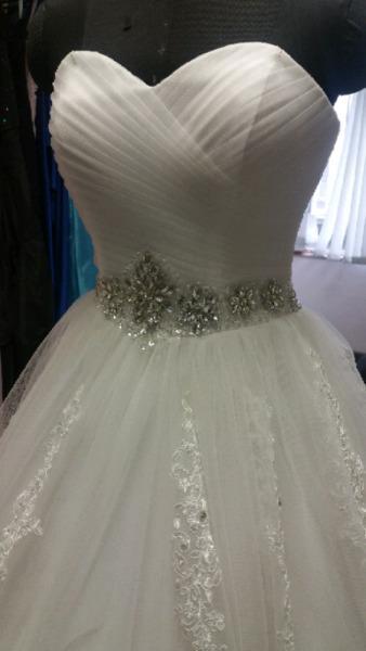 Beautiful Lace Gowns on Hire