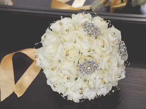 Bridal Bling bouquets