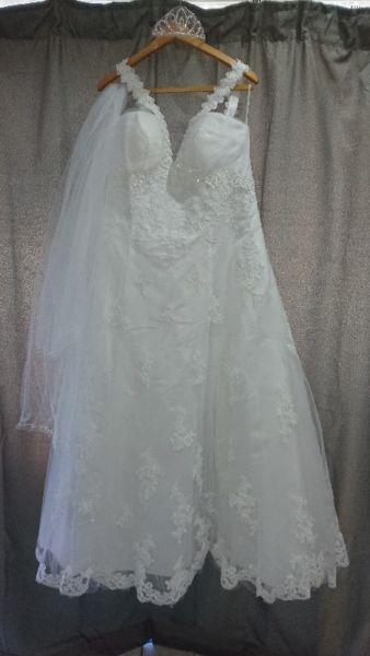 Beautiful wedding dress