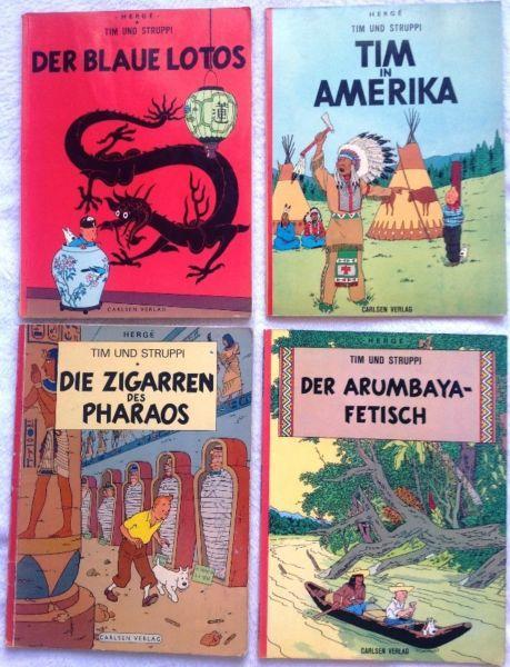 Tim Und Struppi - Tintin in German - 21 books
