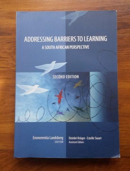Addressing Barriers to Learning- A South African Perspective. E Landsberg, D Kruger, E Swart
