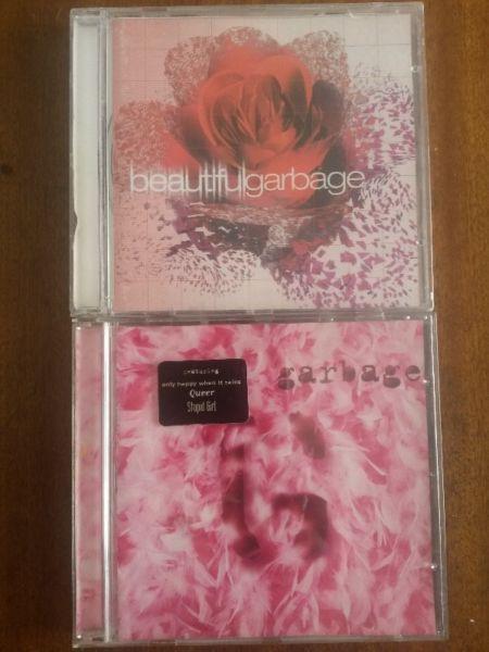 2 Garbage CDs R150 negotiable for both