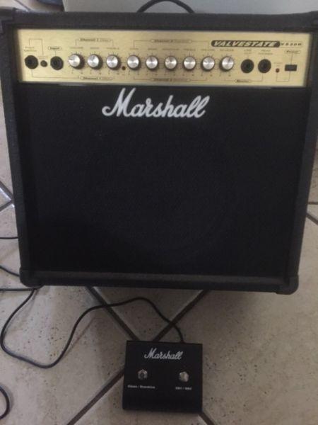 Marshall Amp and Footswitch