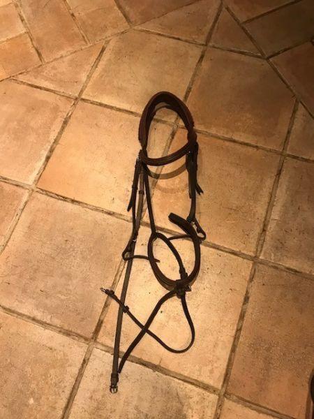 CWD anatomic bridle, brown size full