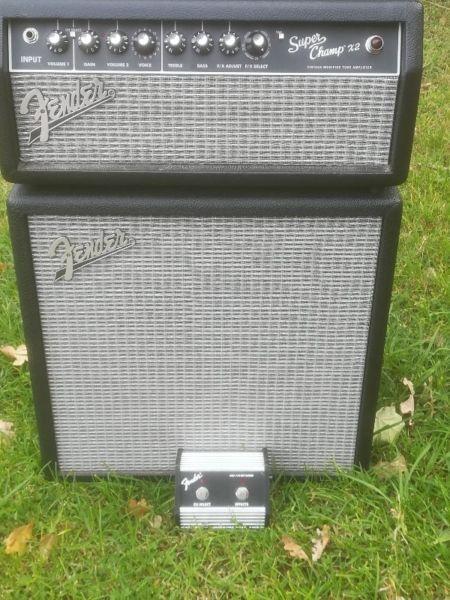 Fender Super Champ with pedal