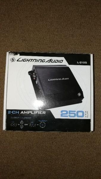 Lightning Audio 2-channel AMP 250watts