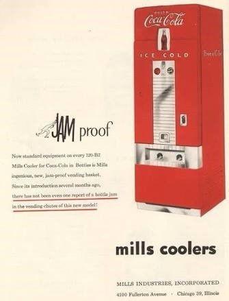 Vintage Coca-Cola Vending Machine - Mills 120B