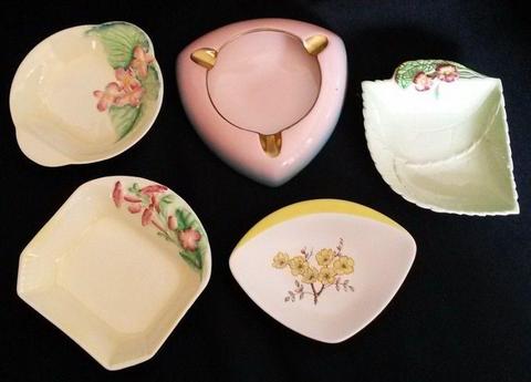 Clearance sale! 5 x vintage Carlton Ware items