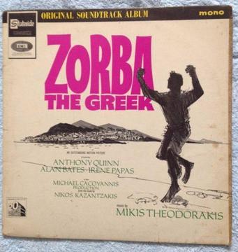 Vinyl LP - Zorba the Greek - 1965