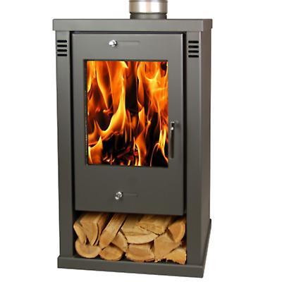 European Wood Burning Fireplace. Closed Combustion. Freestanding
