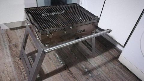 Heavy Duty stainless steel folding Camping Braai for sale - R2000 non neg
