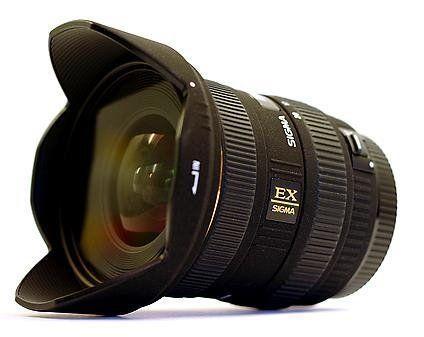 Canon mount Wide lens - Sigma 10-20mm f4-5.6 DC HSM lens