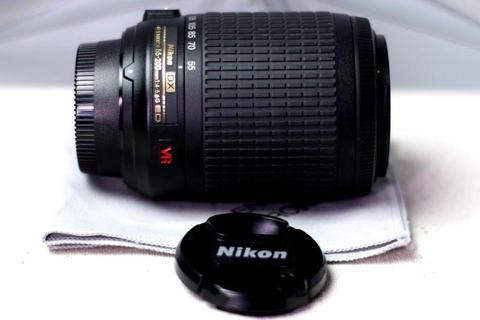 Nikon 55-200 G ED VR lens Image Stabilizer