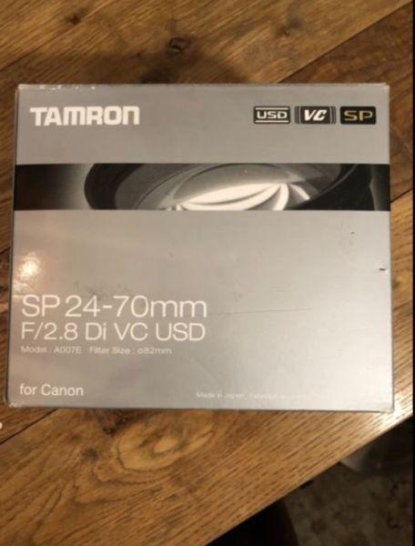 Tamron 24-70mm f/2.8 SP Di VC USD Lens