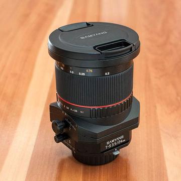Samyang 24 mm f3.5 Tilt Shift Lens (Nikon fit)