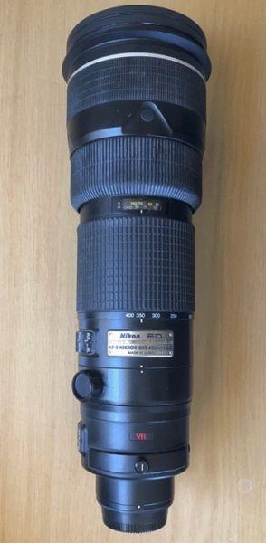 Nikon supertele 200-400mm f4 VR1